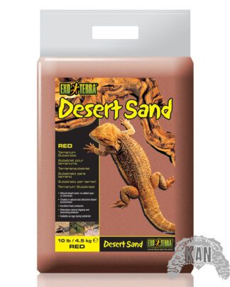 Exo terra - Red desert sand 10 lb - arena roja de desierto